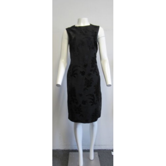 RALPH LAUREN PURPLE LABEL black dress sz 10 - Picture 1 of 6